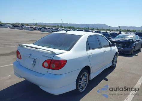 2007 Toyota Corolla Le z USA, uszkodzony, nr VIN 2T1BR32E47C760019